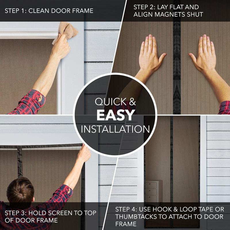 HomeSure™ Magnetic Screen Door