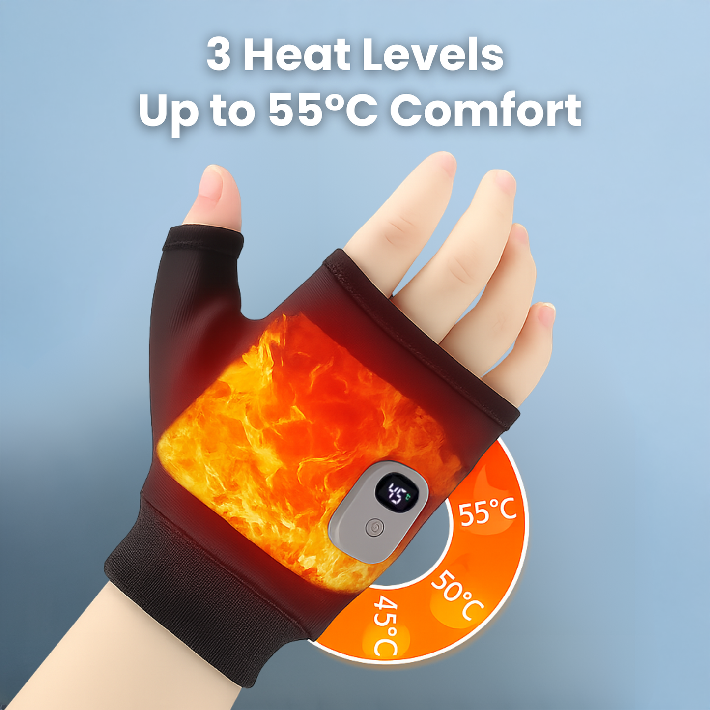 PalmHeat™ Rechargeable Heated Gloves