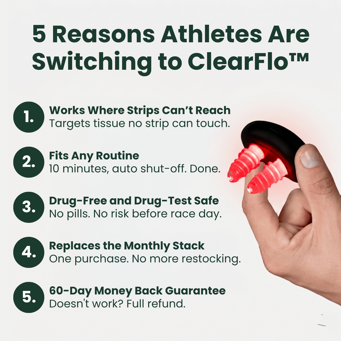 ClearFlo™ Nasal Performance Device