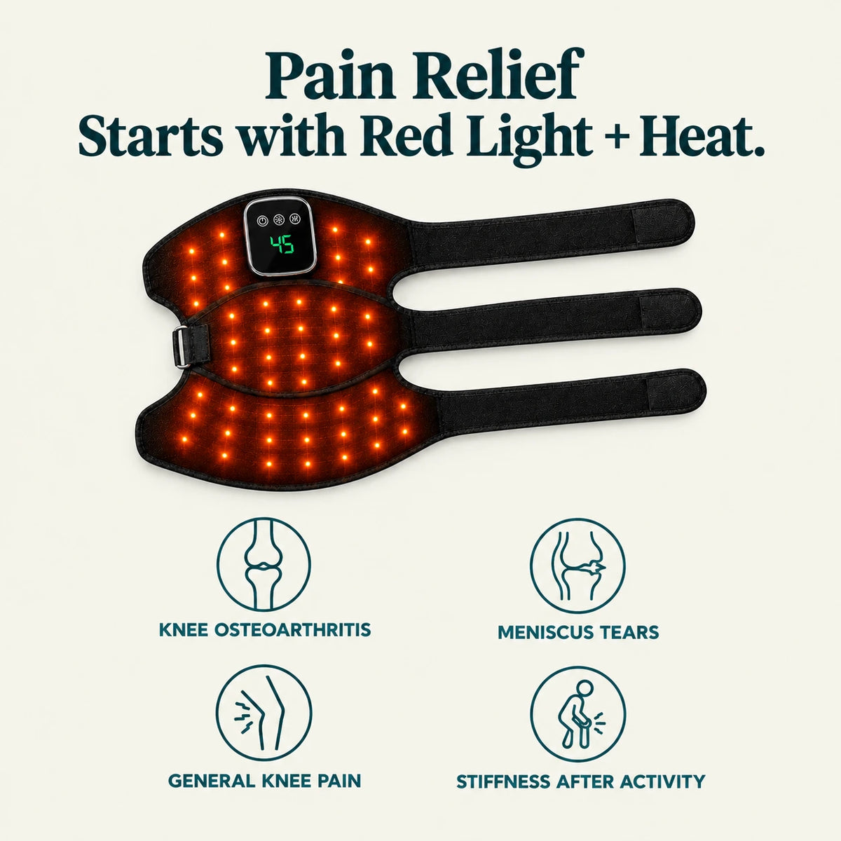 Menix™ Red Light & Heat Knee Wrap